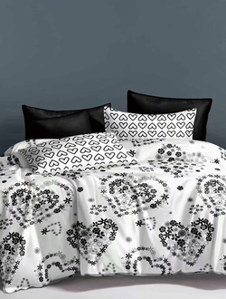 Постельное белье TANGO Dream Fly микросатин семейное 160x210x2 220x245x1 50x70x2 DF05-342-50