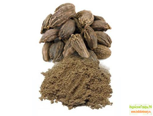"Кардамон черный молотый", производство Индии, 25 грамм (Cardamom Black Powdered) 25gm