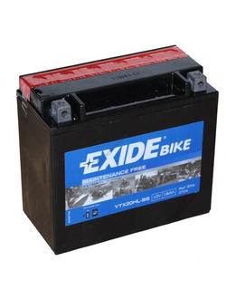 Аккумулятор EXIDE ETX20HL-BS (YTX20L-BS, YTX20HL-BS,YB16CL-B, YB16L-B, YB18L-A)