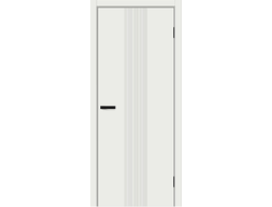 Дверь белый винил Граффити-21 Super White