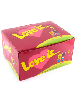 Жевательная резинка LOVE IS  Вишня Лимон