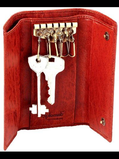 ключница кожаная женская