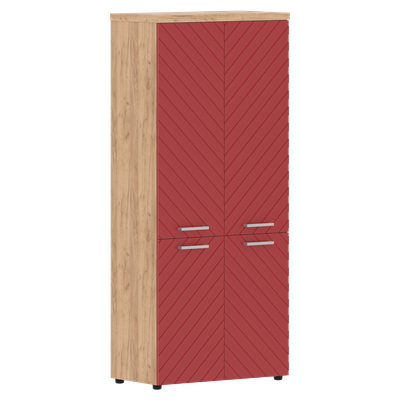 Дуб Бофорд/Красный (эмаль)