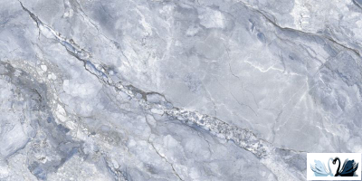 Керамогранит Italica Ocean Gorgeous Blue 60х120 см голубой полированный