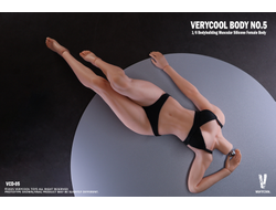 ПРЕДЗАКАЗ - Мускулистое бесшовное женское тело - Коллекционная фигурка 1/6 Silicone Female Body Bodybuilding Muscular Physique Natural Skin Tone (VCD-05B) - VERYCOOL  ?ЦЕНА: 9900 РУБ.?