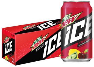 Газированный напиток Mountain Dew Айс Черри, 355мл