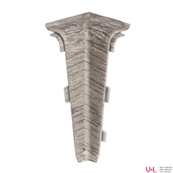 Угол внутренний пластиковый Arbiton Indo 23 Modena Oak, комплект 2 шт