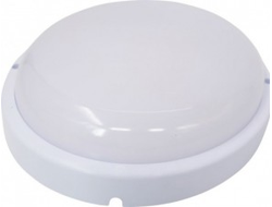 Светильник накладной LEEK св/д влагозащ. круг 8W(680lm) 6K без уп d140x51 пласт. "банник" ЖКХ НПП IP65 LE061100-0009