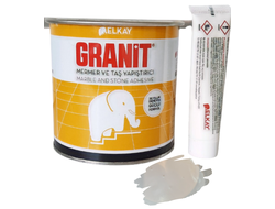 ЕВ25 - GRANIT Полиэфирный Клей (серый) 1кг.