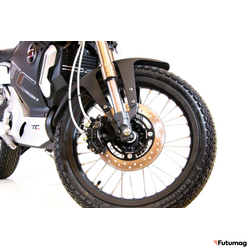 Электромотоцикл Super Soco TC Max (Спицованные диски) Желто-черный