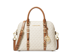 Сумка Michael Kors с логотипом светло-бежевая