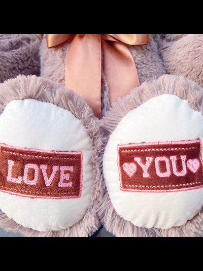 Плюшевый мишка 90 см кофейный Микки