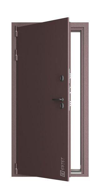 Входная дверь Comfort NoFrost MP 1.1  Покраска металла: Муар металлик Винный
