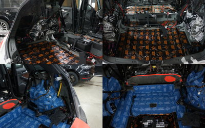 Шумоизоляция Audi Q5 / Ауди Q5