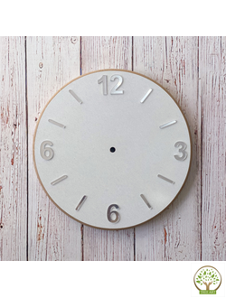 Арабские цифры с делениями 2,5 см/серебро