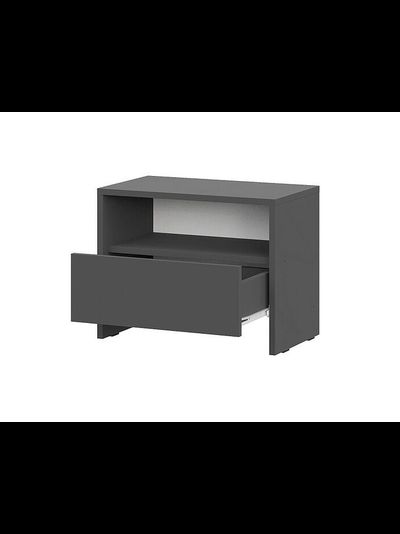 Камелия Тумба прикроватная Графит серый