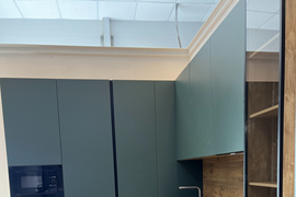 Кухня Темно-зеленая