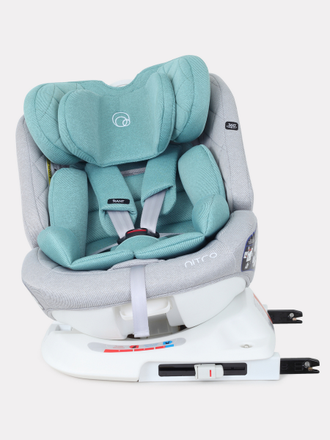 Автокресло 0-36 кг Rant Nitro Isofix 0+ 1-2-3 Grey/Mint