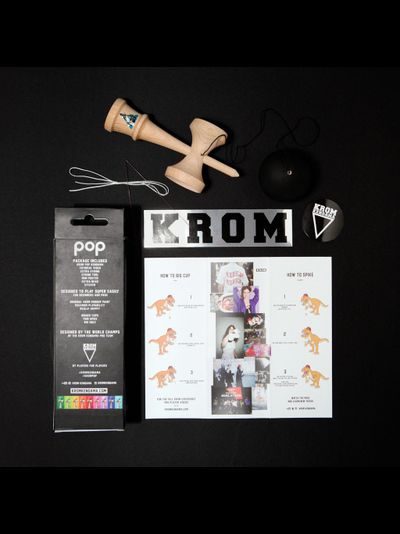 Кендама KROM Pop black