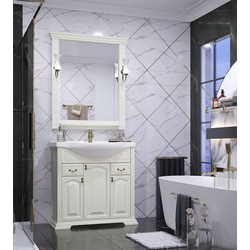 Мебель для ванной Opadiris Риспекто 85 слоновая кость