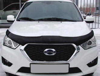 Дефлектор капота темный DATSUN ON-DO 2014-, DATSUN mi-DO 2015-