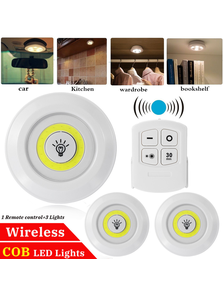 Набор из трех светодиодных подсветок с пультом ДУ LED Light with Remote Control Set