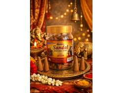 Натуральные ароматические благовония безосновные (конусы 200 грамм) "Golden Sandal" ЭКСКЛЮЗИВНЫЕ ВОЛШЕБНЫЕ благовония ручной работы , направленные на очищение и энергетическое восстановление