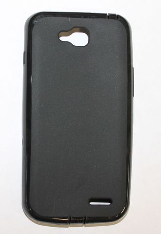 Защитная крышка силиконовая LG L90, чёрная