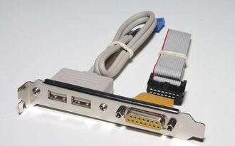 Планка 2 USB + Game port (комиссионный товар)