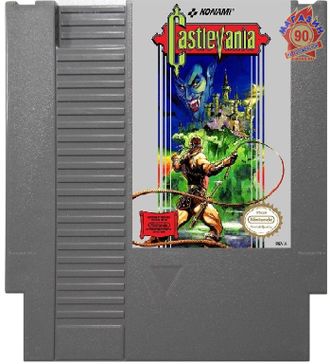 &quot;Castlevania&quot; Игра для NES (Made in Japan)