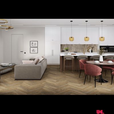 Кварцвиниловая плитка Damy Floor London LVT Ковентри / Coventry 190707EL-01-LVT 43 класс толщина 2.5 мм с фаской клеевая 3.2 м2