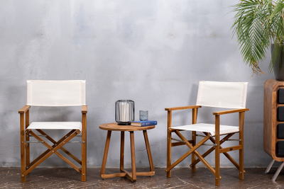 Кофейный комплект из акации Director бежевый