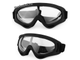 Очки маска VT03 для мотокросса черные прозрачная линза