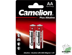 Элемент питания Camelion Plus Alkaline LR6/316 BL2