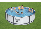Каркасный бассейн Bestway Steel Pro Max (круг) 4.57 х 1.22 м ; артикул 56438