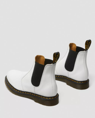 Челси Dr Martens 2976 Yellow Stitch Smooth Leather Chelsea Boots