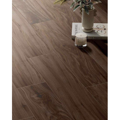 LucidWood, 20х120 см, керамогранит, Темно-серый Матовый R10A Ректификат (9 мм), K948124R