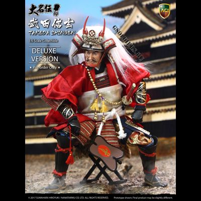 ТАКЭДА СИНГЭН - КОЛЛЕКЦИОННАЯ ФИГУРКА 1/6 TAKEDA SHINGEN Suwahara Hiroyuki's Daimyo Series (ACI-32SP Deluxe Version) - ACI TOYS