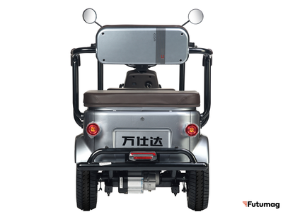 Электротрицикл Wanshida U1-X 60V 800Вт серый