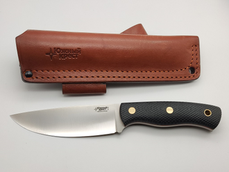 Нож Барибал сталь  VG10 черная микарта