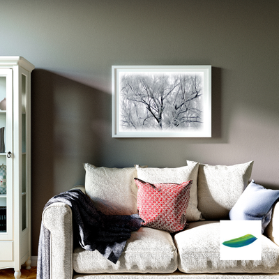 Постер «Белая зима» из коллекции «Зимушка-зима»