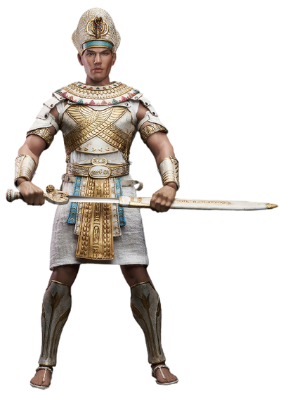 Фараон Рамзес Великий (в белом) - КОЛЛЕКЦИОННАЯ ФИГУРКА 1/6 Ramesses the Great - White (PL2021-182B) - TBLeague