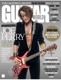 Guitar World Magazine April 2026 Joe Perry, Aerosmith Cover, Иностранные журналы, Intpressshop