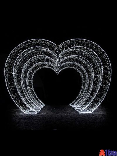 Светодиодная арка Сердце