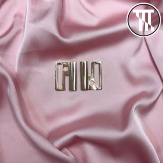 Застежка для купальника, цв. Светлое золото