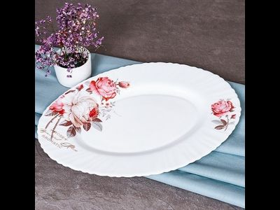 Столовый сервиз "Чайная роза 6 предметов"