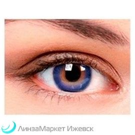 Цветные контактные линзы Офтальмикс Butterfly 3 Tone AQUA-BLUE в ЛинзаМаркет Ижевск
