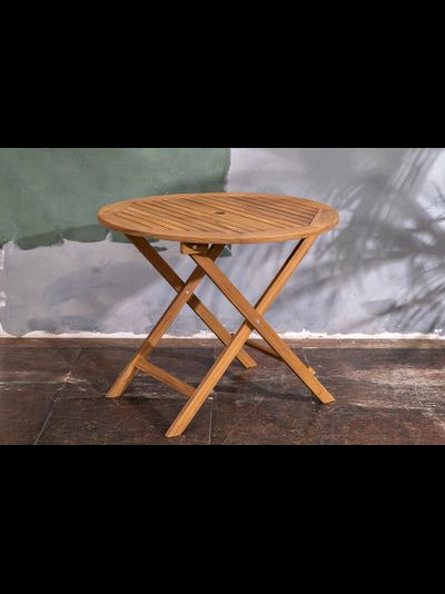 Стол из акации Oxford 90 см складной