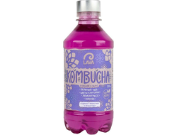 Комбуча "Зелёный чай, цветы Клитории, Лемонграсс, Лаванда", 0,33л (LAVA)