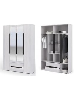 Валенсия ШК 014 шкаф 4 створчатый